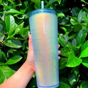 Limited Edition - Iridescent Rainbow - Mermaid Scales - Starbucks Tumblr